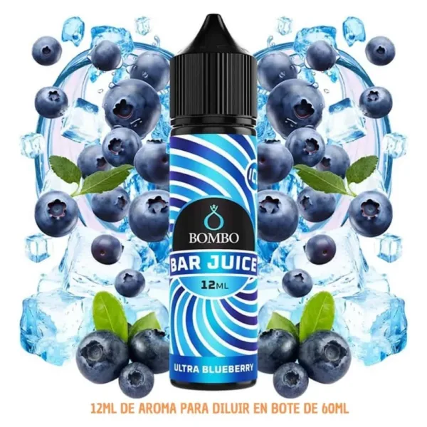 Aroma Bombo Bar Juice Ultra Blueberry Ice 12ml