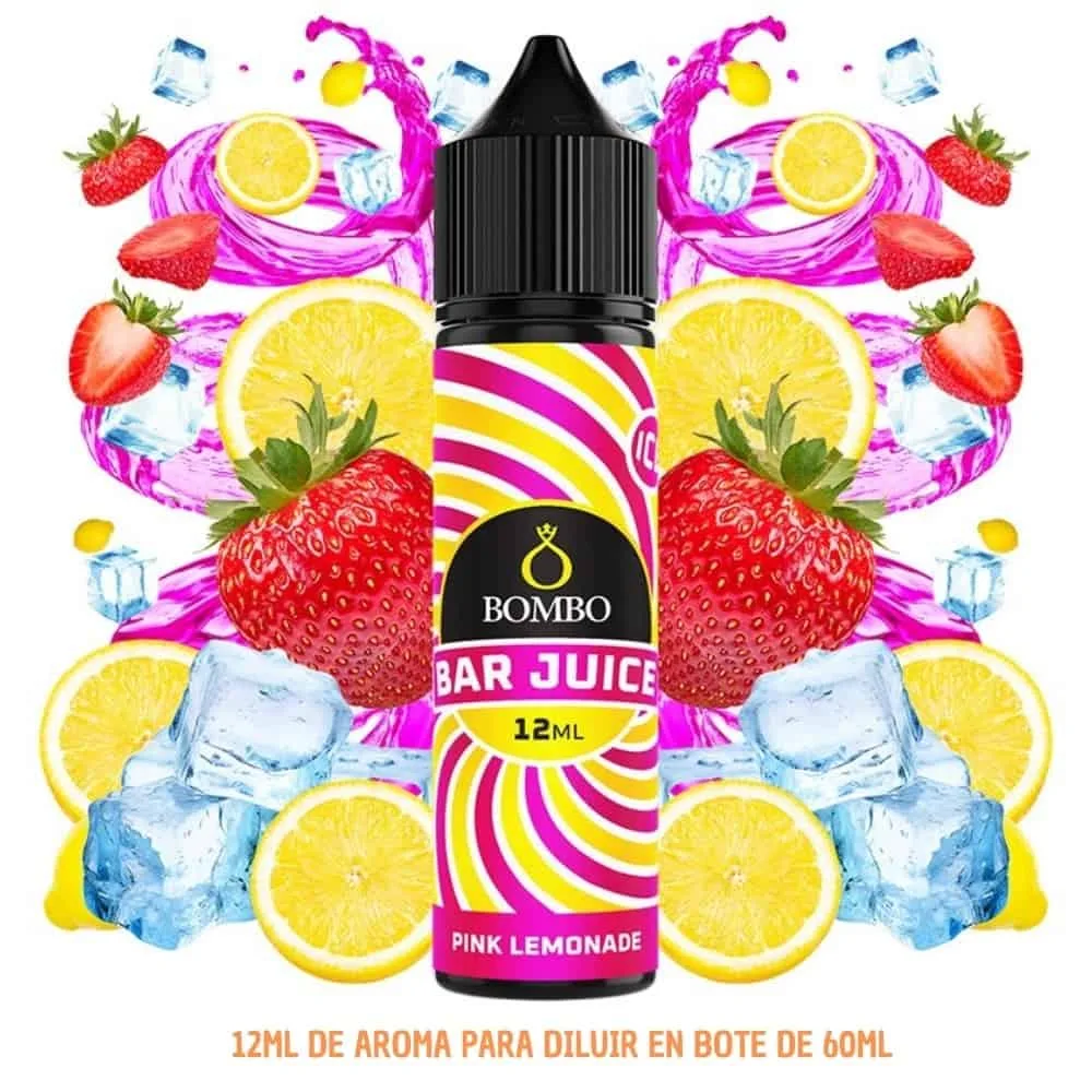 Aroma Bombo Bar Juice Pink Lemonade Ice 12ml