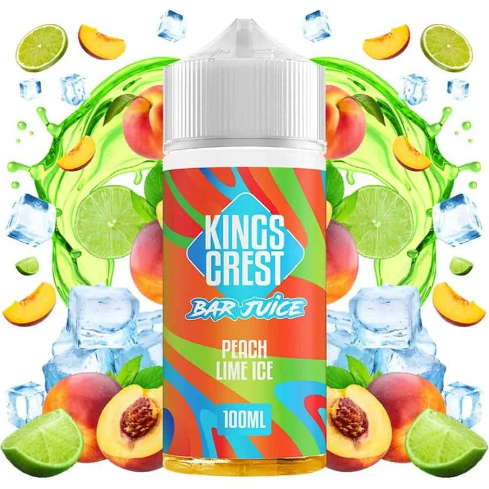 Kings Crest Peach Lime Ice 100ml