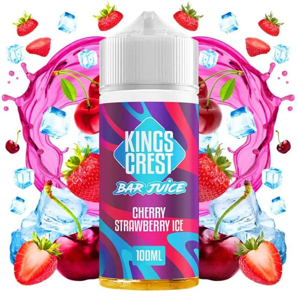 Kings Crest Cherry Strawberry Ice 100ml