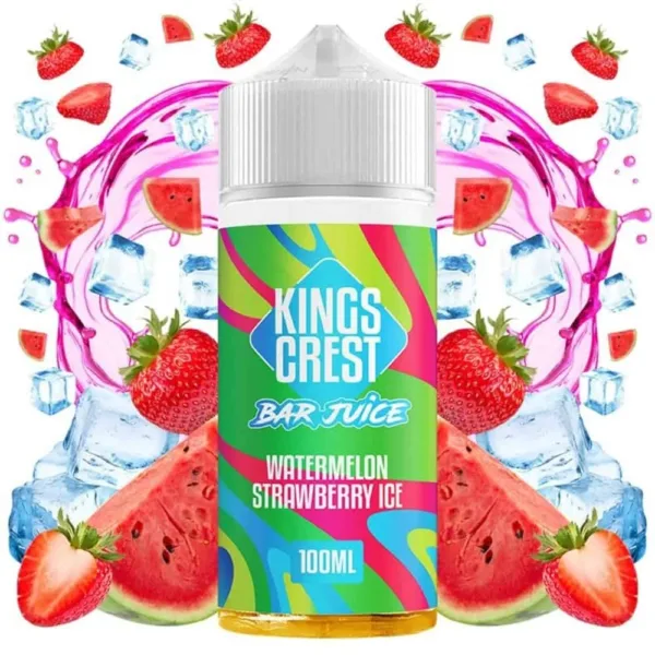 Kings Crest Watermelon Strawberry Ice 100ml