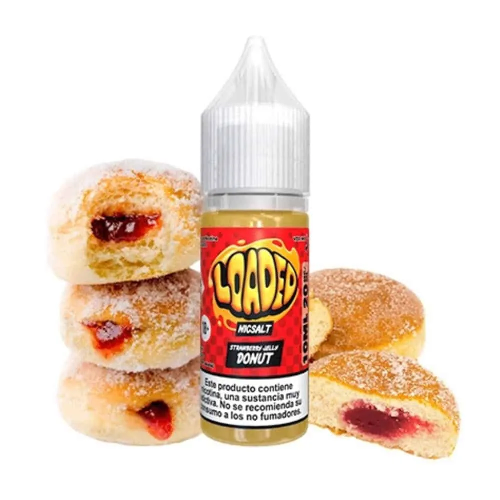 Loaded Salts Strawberry Jelly Donut 10ml Loaded Salts Strawberry Jelly Donut 10ml