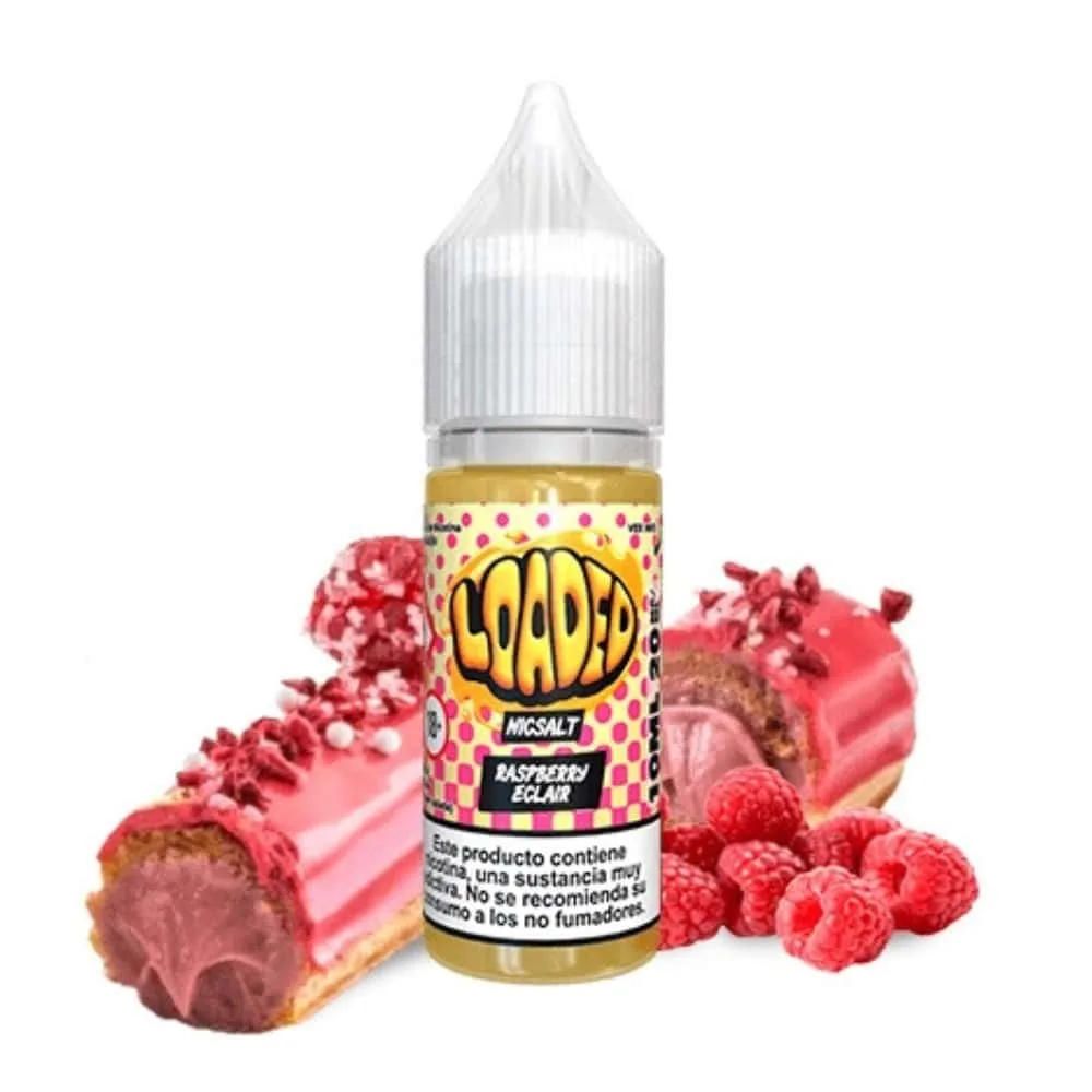 Loaded Salts Raspberry Eclair 10ml Loaded Salts Raspberry Eclair 10ml