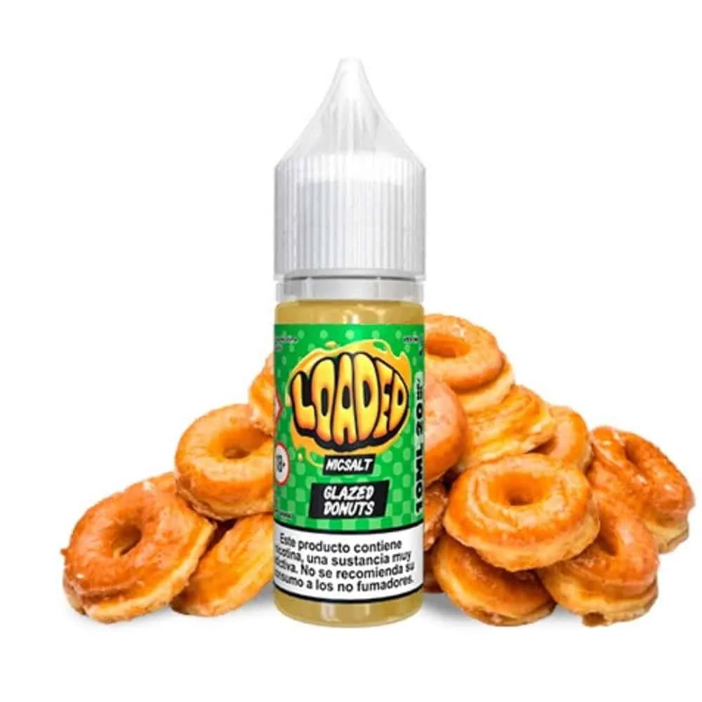 Loaded Salts Glazed Donut 10ml Loaded Salts Glazed Donut 10ml