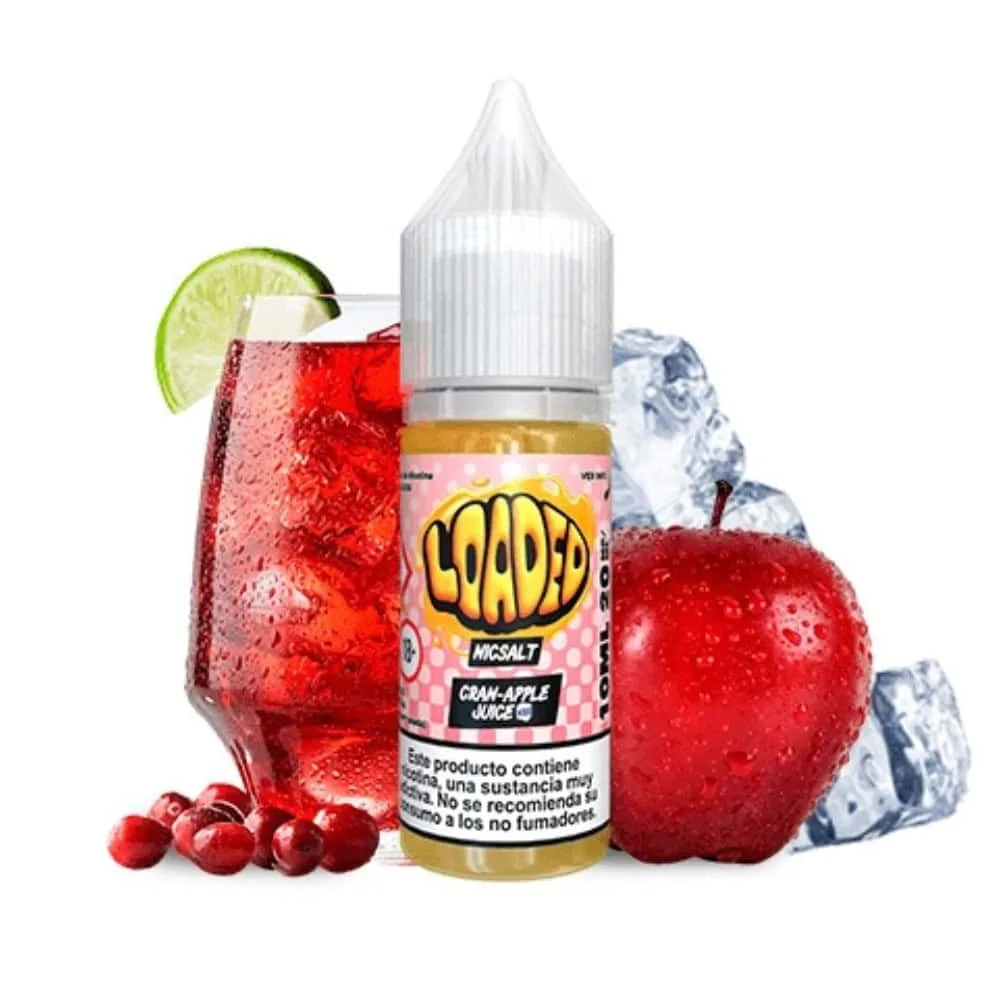 Loaded Salts Cran-Apple Juice Iced 10ml Loaded Salts Cran-Apple Juice Iced 10ml