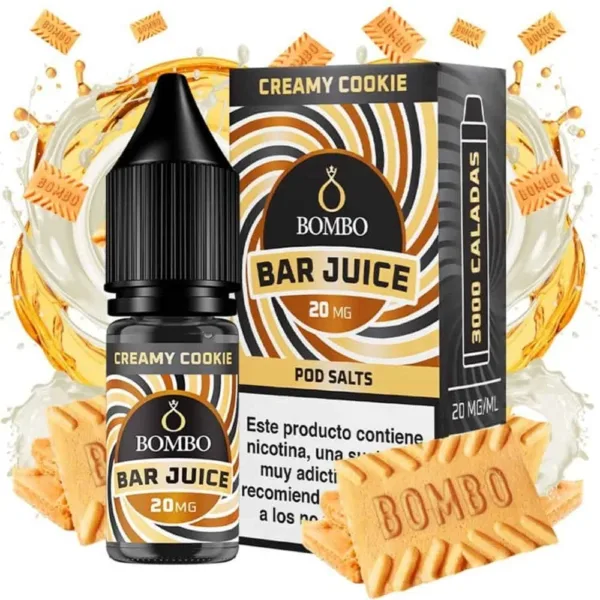 Bombo Salts Bar Juice Creamy Cookie 10ml