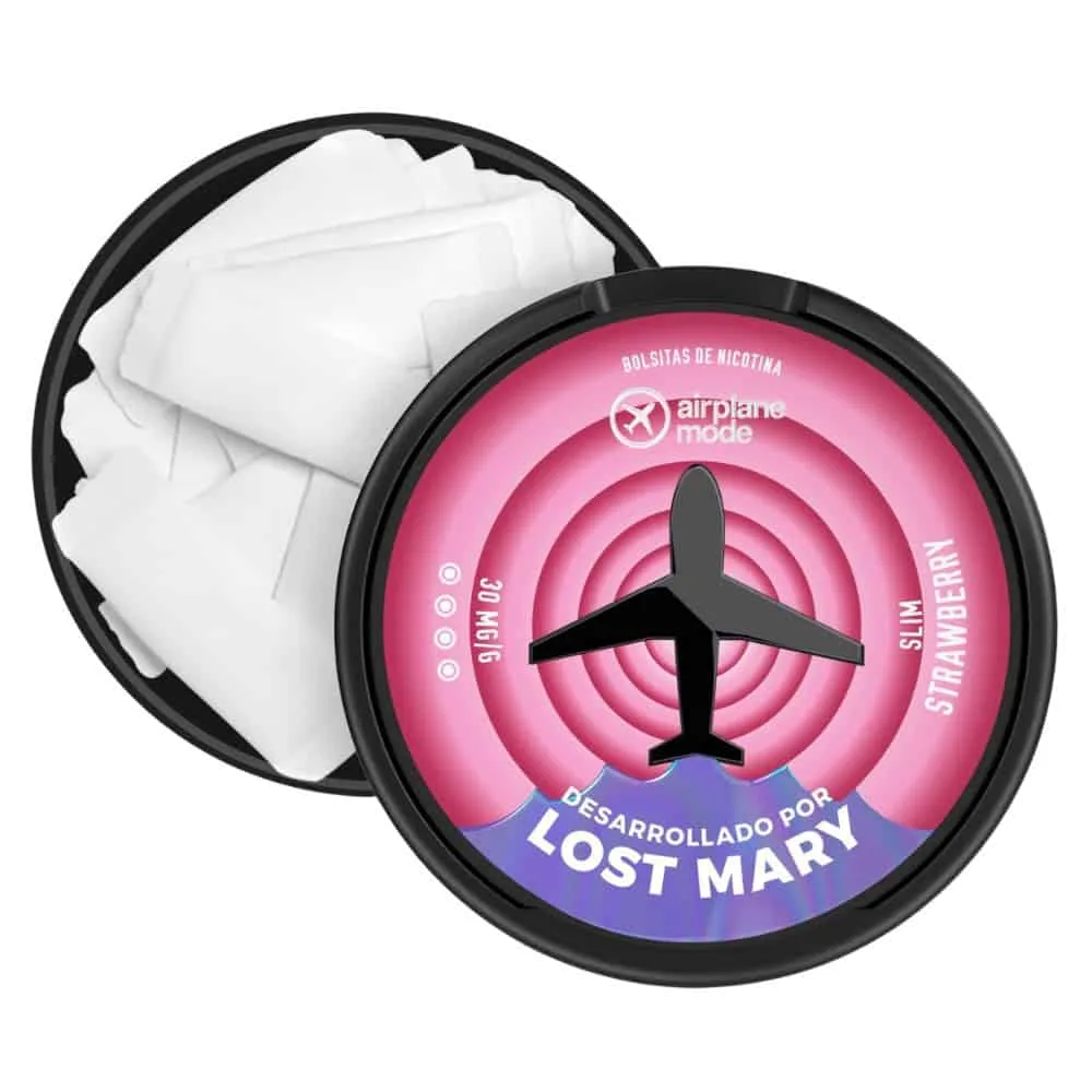 Bolsa Nicotina Lost Mary Airplane Strawberry 30mg