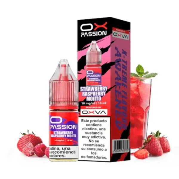 Oxva Ox Passion Salts Strawberry Raspberry Mojito 10ml