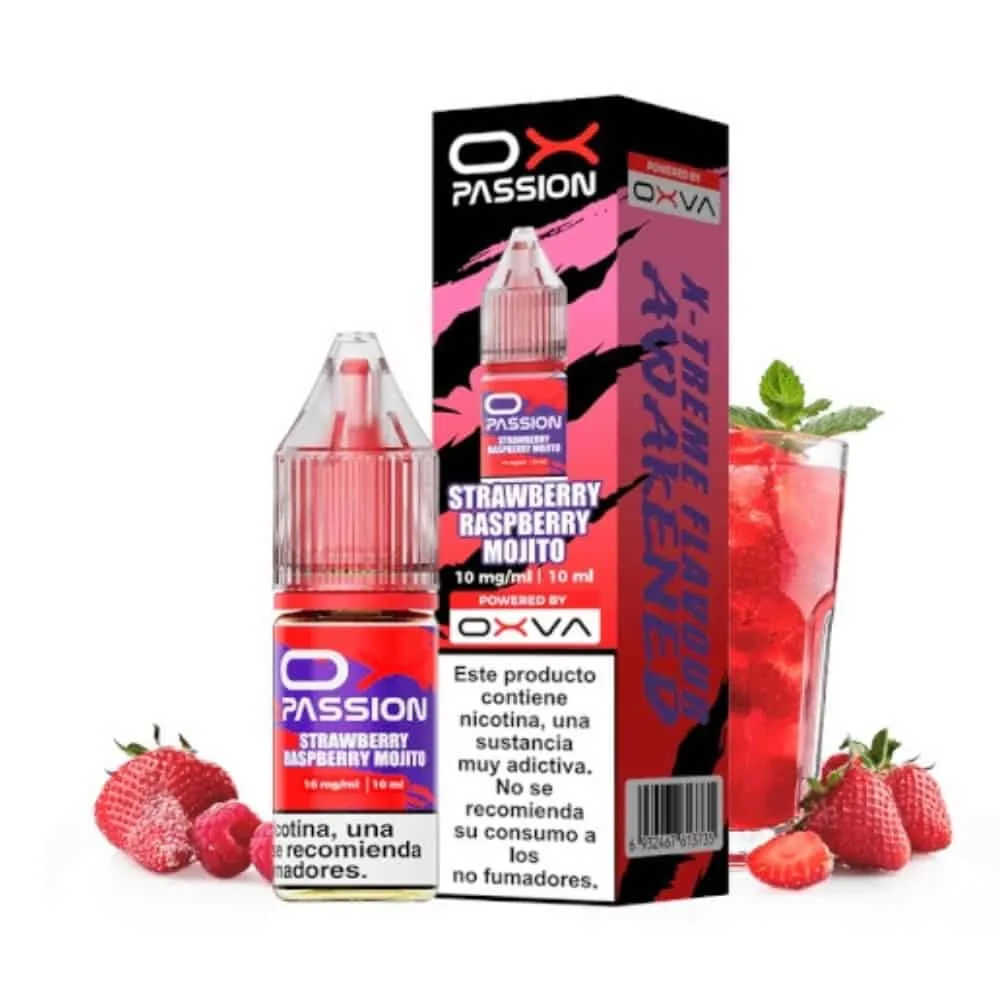 Oxva Ox Passion Salts Strawberry Raspberry Mojito 10ml Oxva Ox Passion Salts Strawberry Raspberry Mojito 10ml