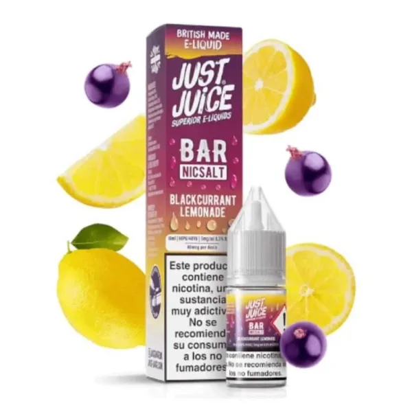 Just Juice Bar Salts Blackcurrant Lemonade 10ml