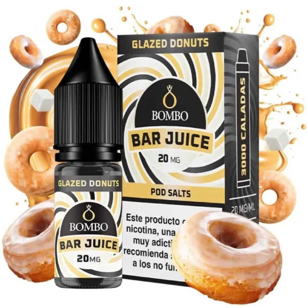 Bombo Salts Bar Juice Glazed Donut 10ml