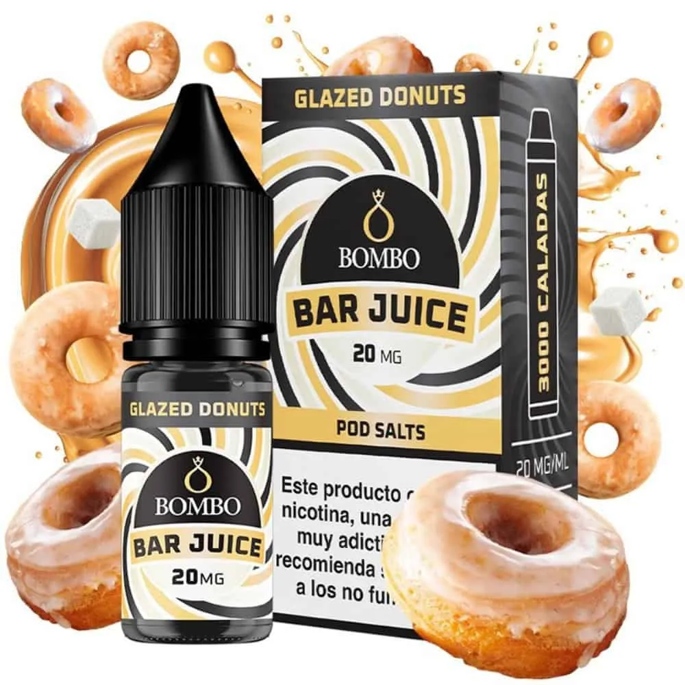 Bombo Salts Bar Juice Glazed Donut 10ml
