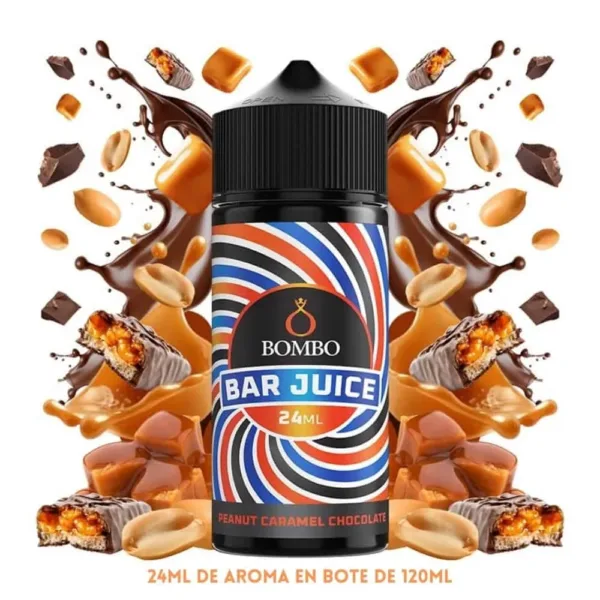 Aroma Longfill Bombo Bar Juice Peanut Chocolate Caramel 24ml