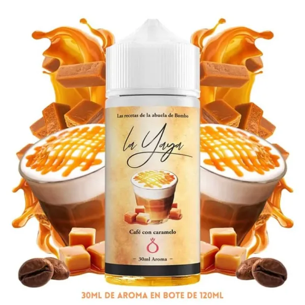 Aroma Bombo Longfill Cafe con Caramelo 30ml/120