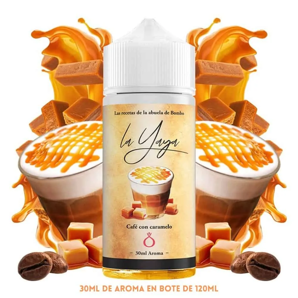 Aroma Bombo Longfill Cafe con Caramelo 30ml/120