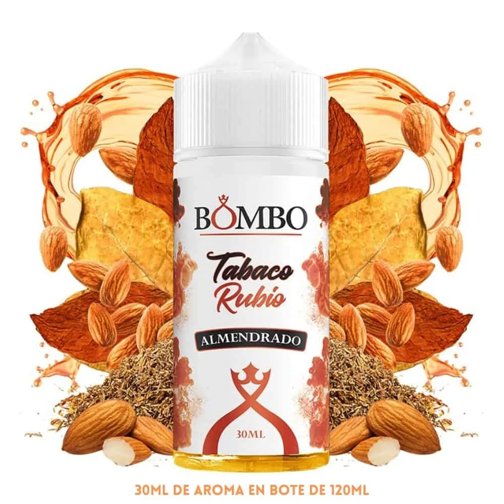 Aroma Bombo Longfill Tabaco Rubio Almendrado 30ml/120