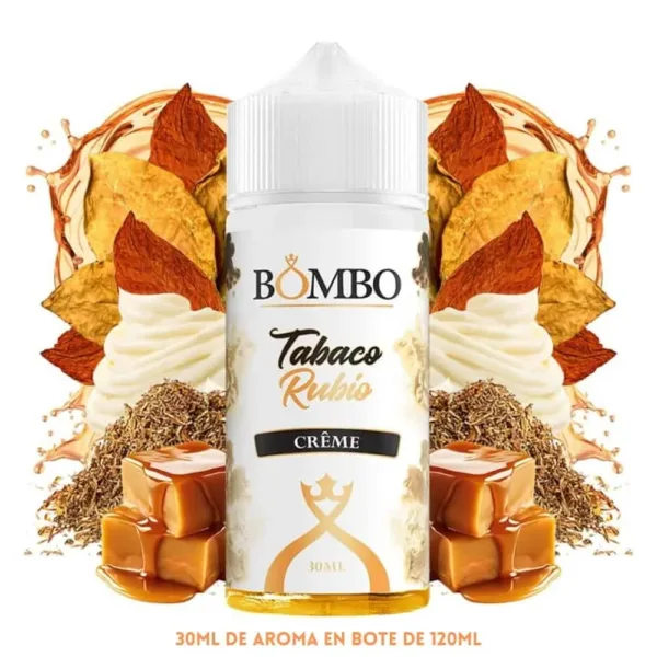 Aroma Bombo Longfill Tabaco Rubio Creme 30ml/120