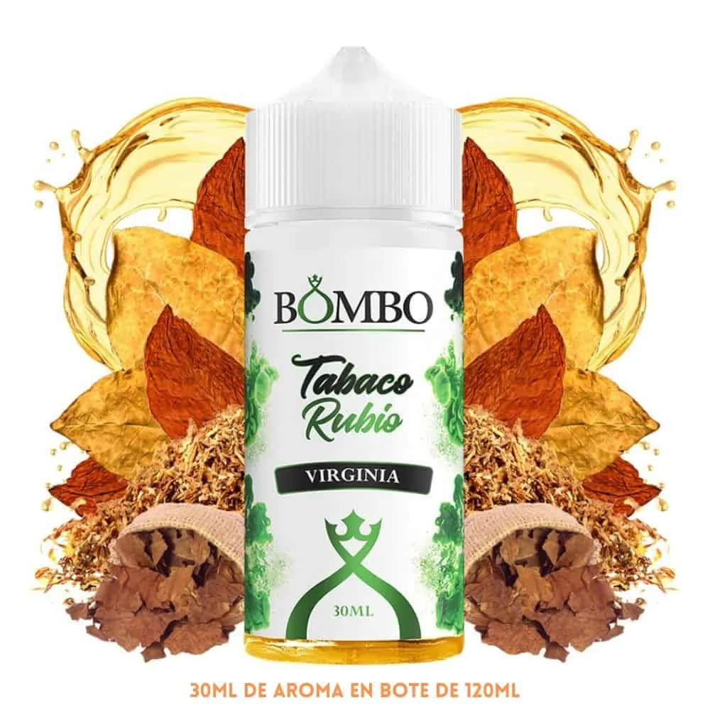 Aroma Bombo Longfill Tabaco Rubio Virginia 30ml/120