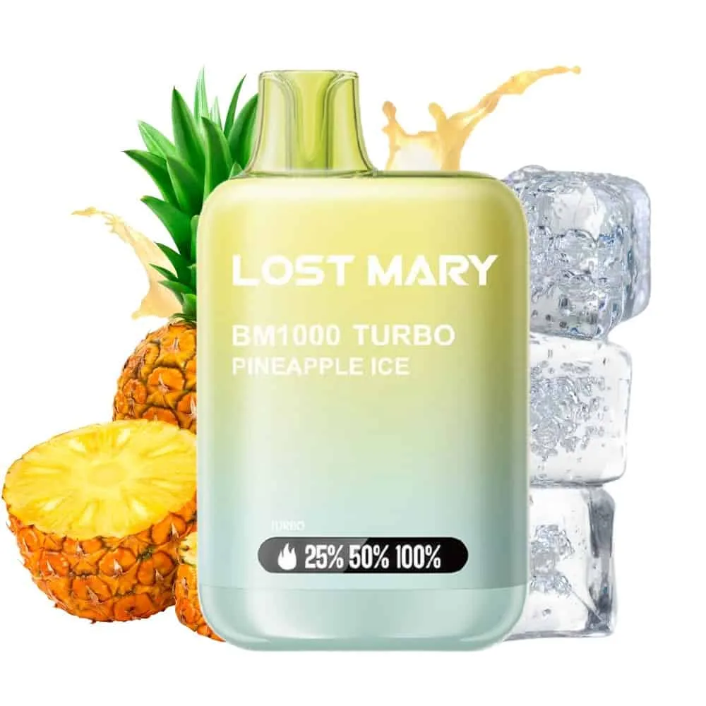 Lost Mary BM1000 Pineapple Ice Lost Mary BM1000 Pineapple Ice