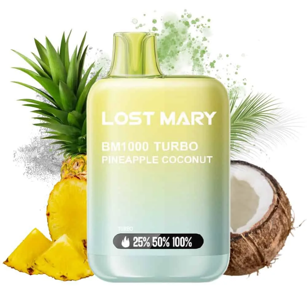 Lost Mary BM1000 Pineapple Coconut Lost Mary BM1000 Pineapple Coconut