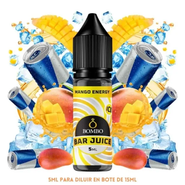 Aroma Bombo Bar Juice Mango Energy Ice Mini Longfill