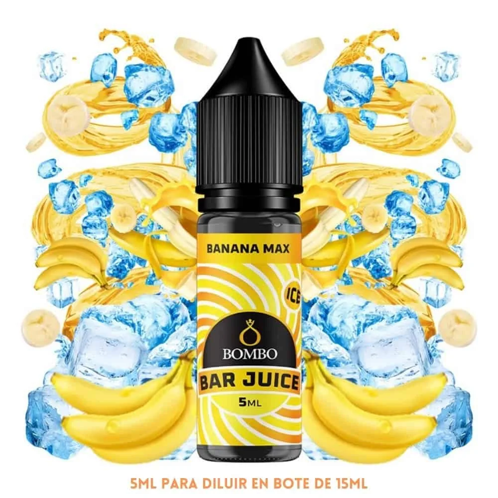 Aroma Bombo Bar Juice Banana Max Ice Mini Longfill