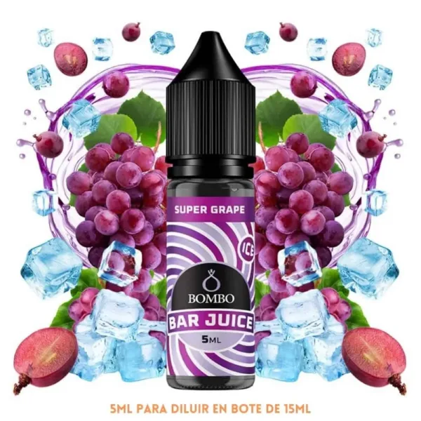 Aroma Bombo Bar Juice Super Grape Ice Mini Longfill