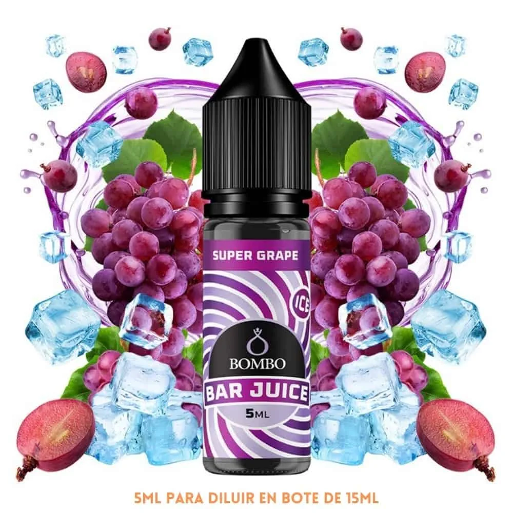 Aroma Bombo Bar Juice Super Grape Ice Mini Longfill