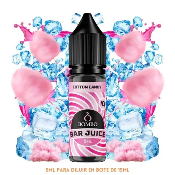Aroma Bombo Bar Juice Cotton Candy Ice Mini Longfill