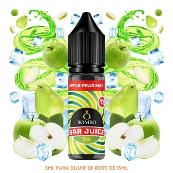 Aroma Bombo Bar Juice Apple Pear Max Ice Mini Longfill