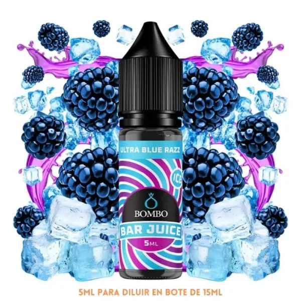 Aroma Bombo Bar Juice Ultra Blue Razz Ice Mini Longfill