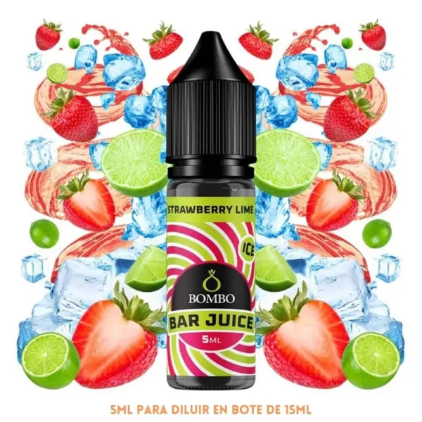 Aroma Bombo Bar Juice Strawberry Lime Ice Mini Longfill