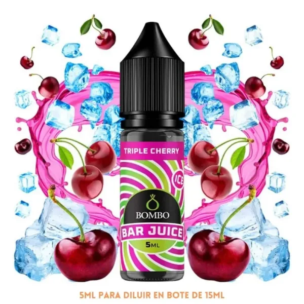 Aroma Bombo Bar Juice Triple Cherry Ice Mini Longfill