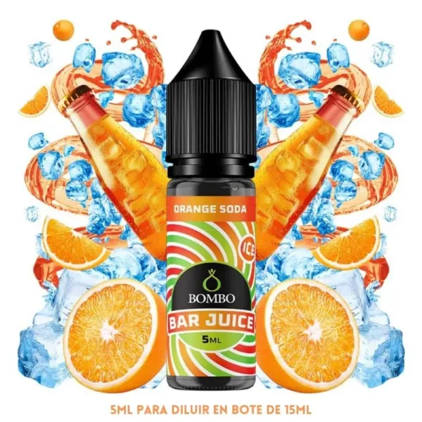 Aroma Bombo Bar Juice Orange Soda Ice Mini Longfill