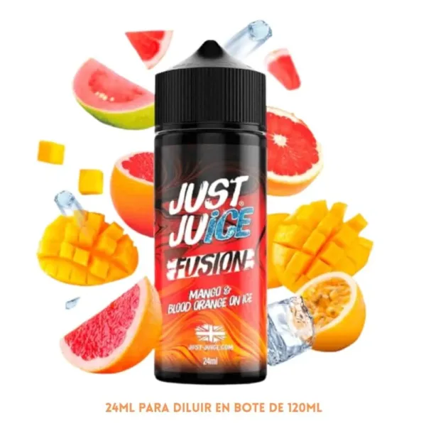 Just Juice Longfill Fusion Blood Orange Mango Ice 24ml