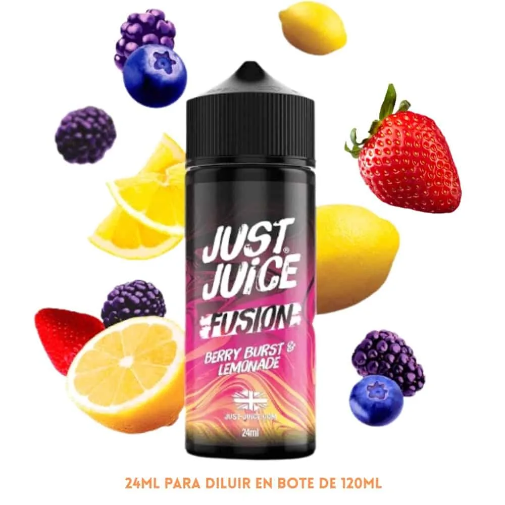 Just Juice Longfill Fusion Berry Burst Lemonade 24ml