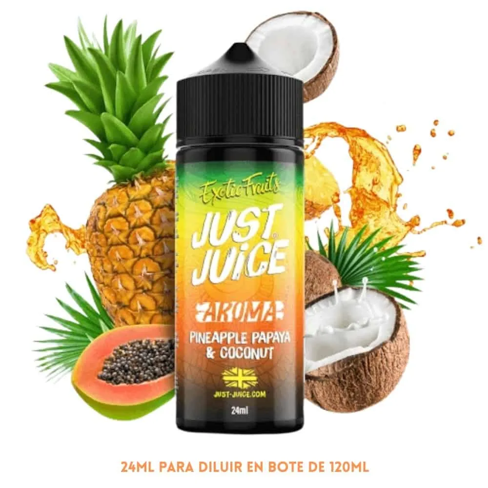 Just Juice Longfill Pineapple Papaya Coconut 24ml