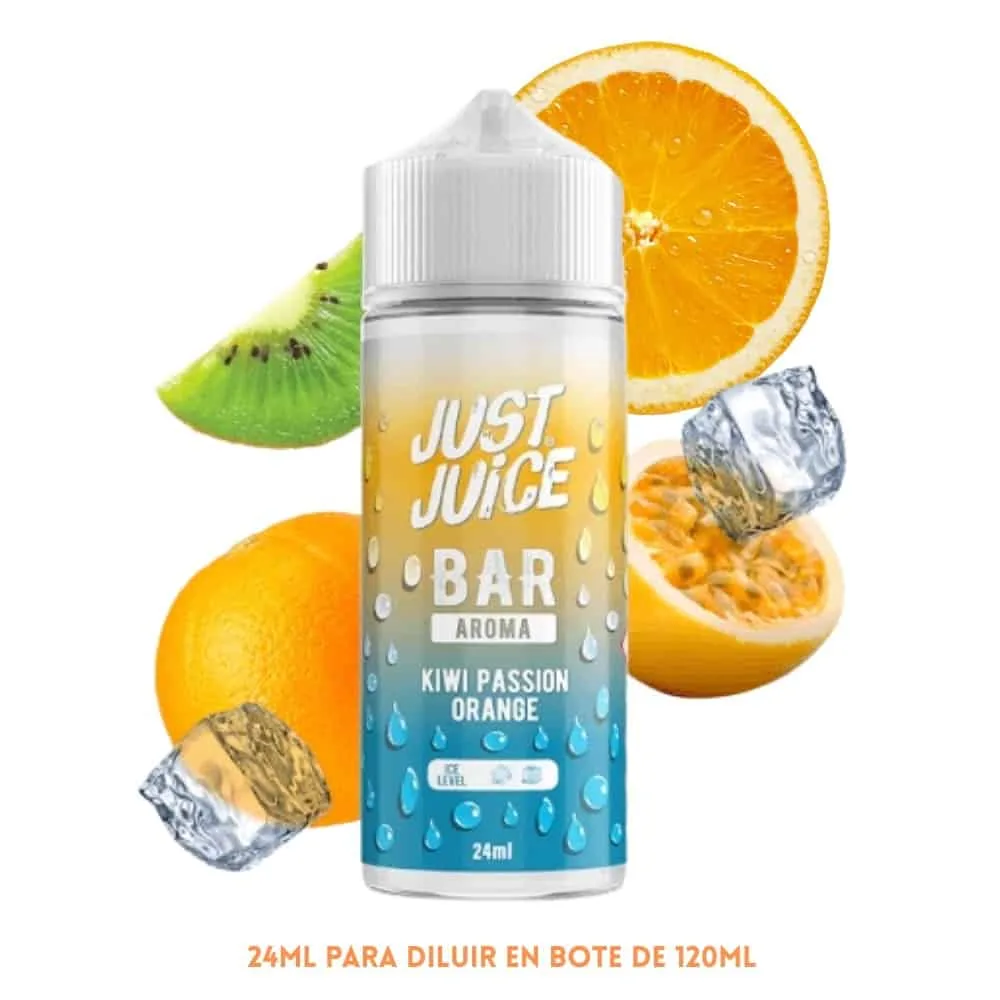 Just Juice Bar Longfill Kiwi Passion Fruit Orange 24ml Just Juice Bar Longfill Kiwi Passion Fruit Orange 24ml
