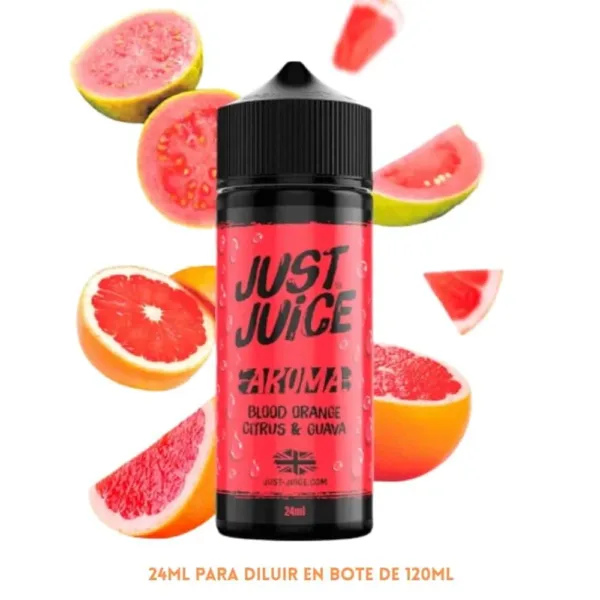 Just Juice Longfill Blood Orange Citrus Guava 24ml
