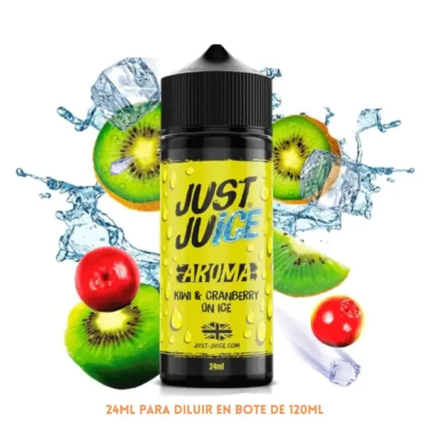 Just Juice Longfill Kiwi Cranberry Ice 24ml