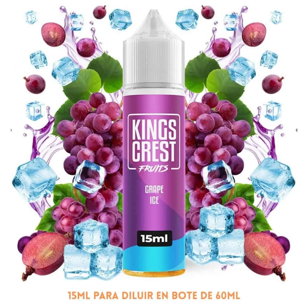 Aroma Kings Crest Grape Ice Longfill 15/60ml Aroma Kings Crest Grape Ice Longfill 15/60ml
