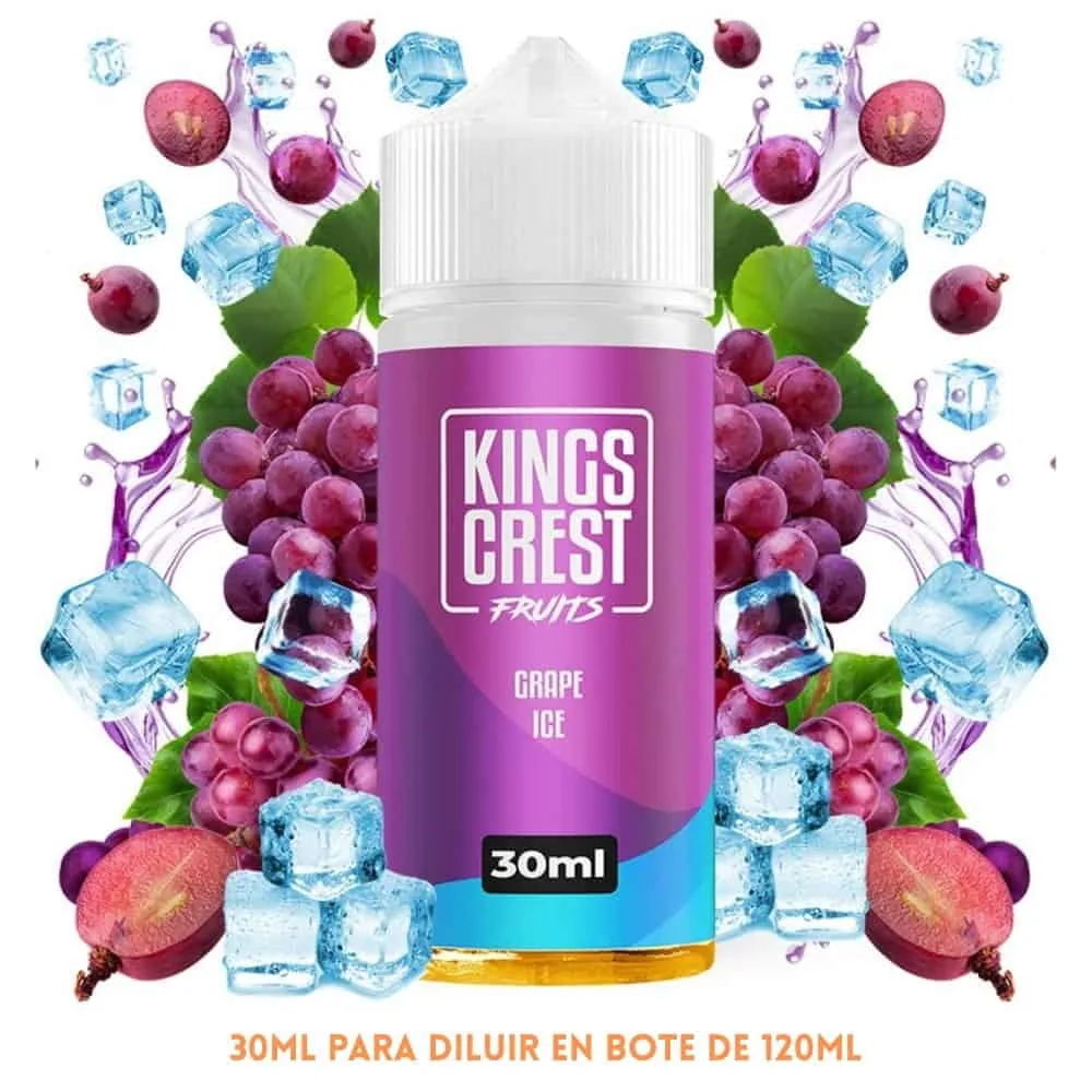 Aroma Kings Crest Grape Ice Longfill 30/120ml Aroma Kings Crest Grape Ice Longfill 30/120ml