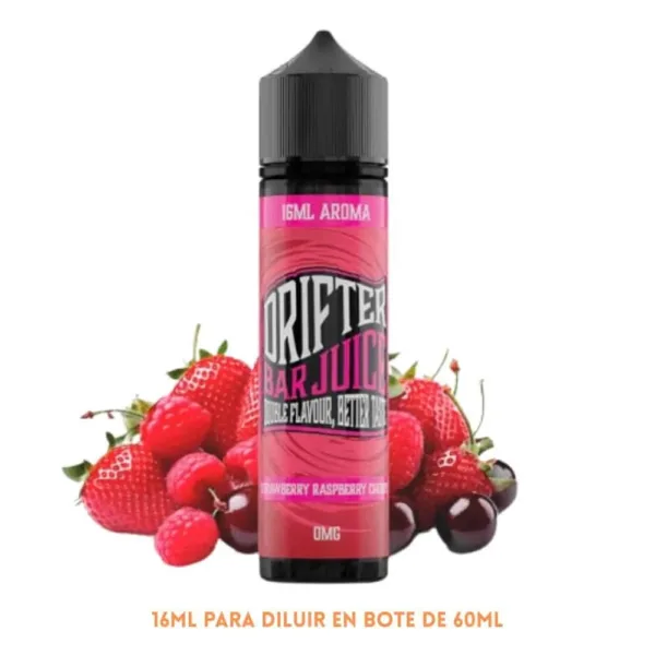 Aroma Drifter Bar Strawberry Raspberry Cherry Longfill 16/60ml