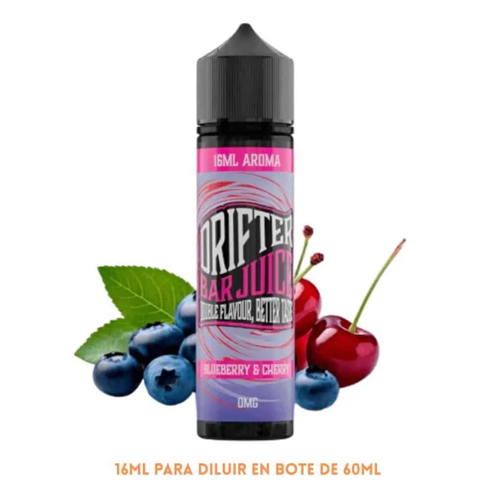Aroma Drifter Bar Blueberry Cherry Longfill 16/60ml Aroma Drifter Bar Blueberry Cherry Longfill 16/60ml