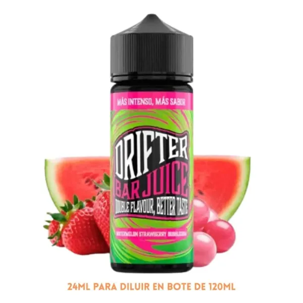 Aroma Drifter Bar Watermelon Strawberry Bubblegum Longfill 24/120ml