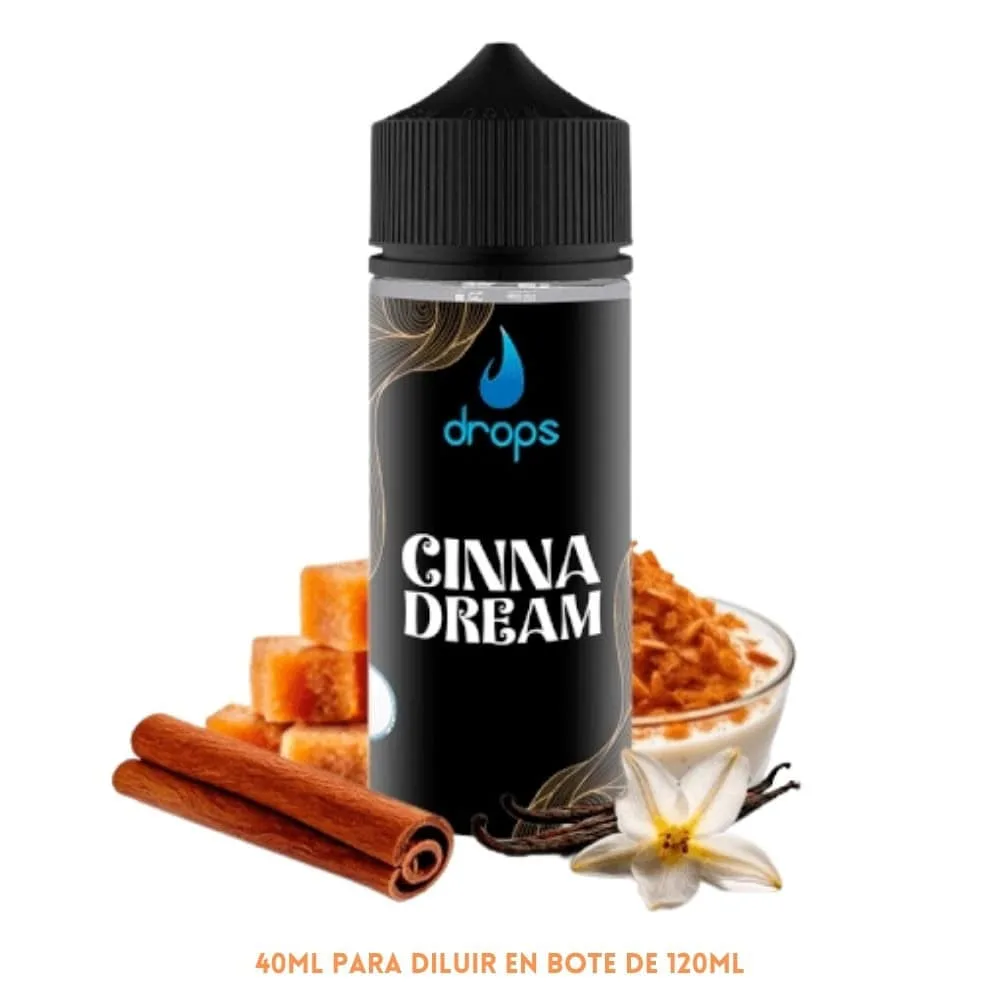 Aroma Drops Cinnadream Longfill 40/120ml Aroma Drops Cinnadream Longfill 40/120ml