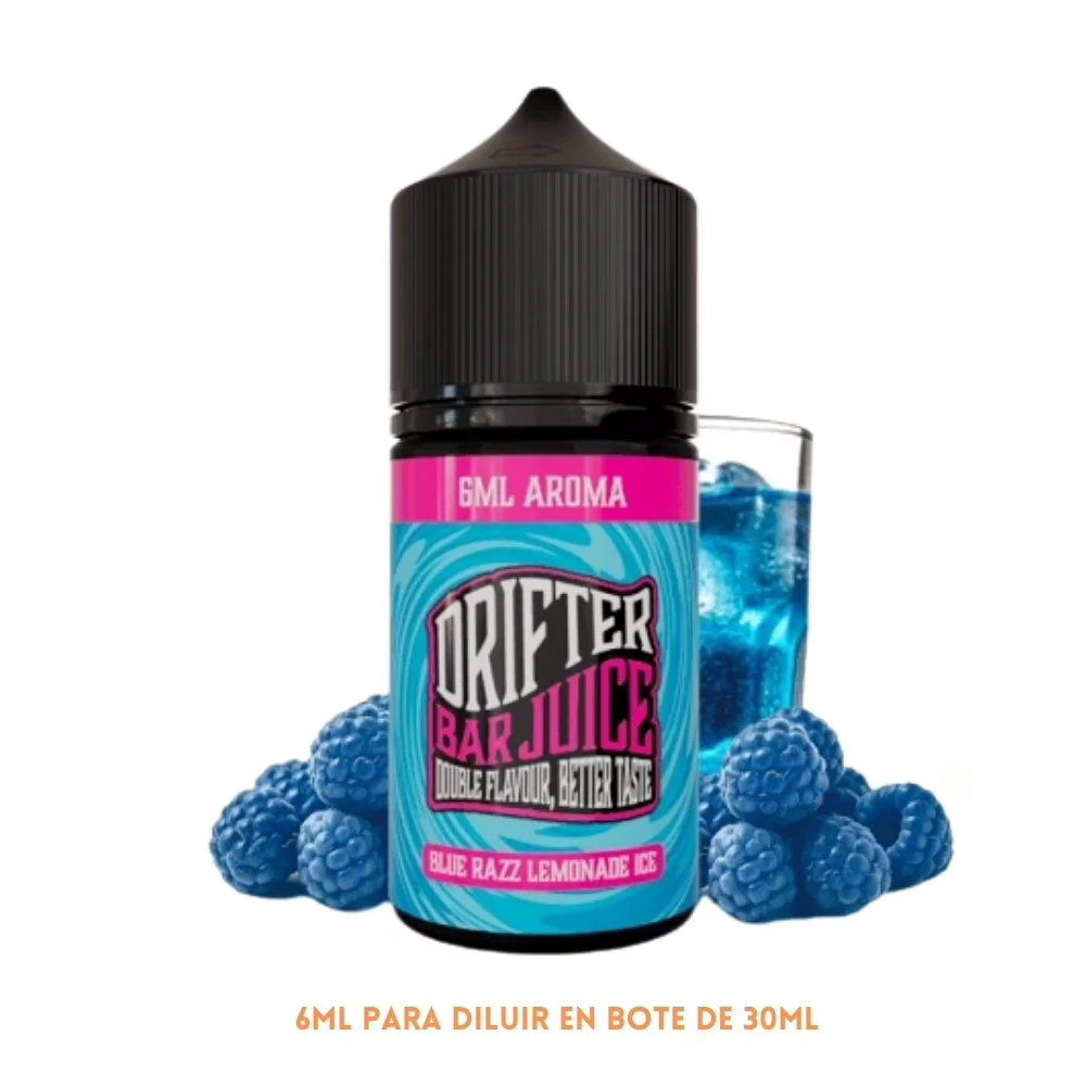 Aroma Drifter Bar Blue Razz Lemonade Ice Longfill 6/30ml - Imagen 1