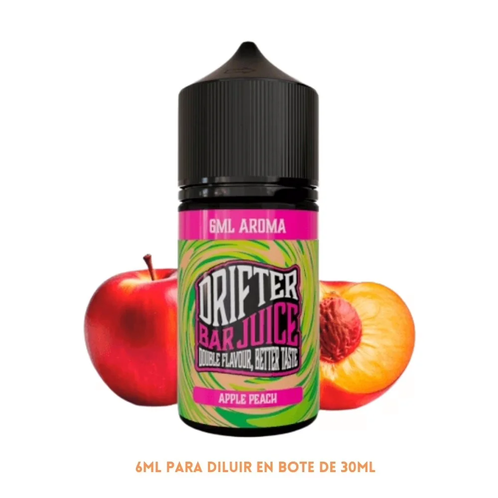 Aroma Drifter Bar Apple Peach Longfill 6/30ml - Imagen 1