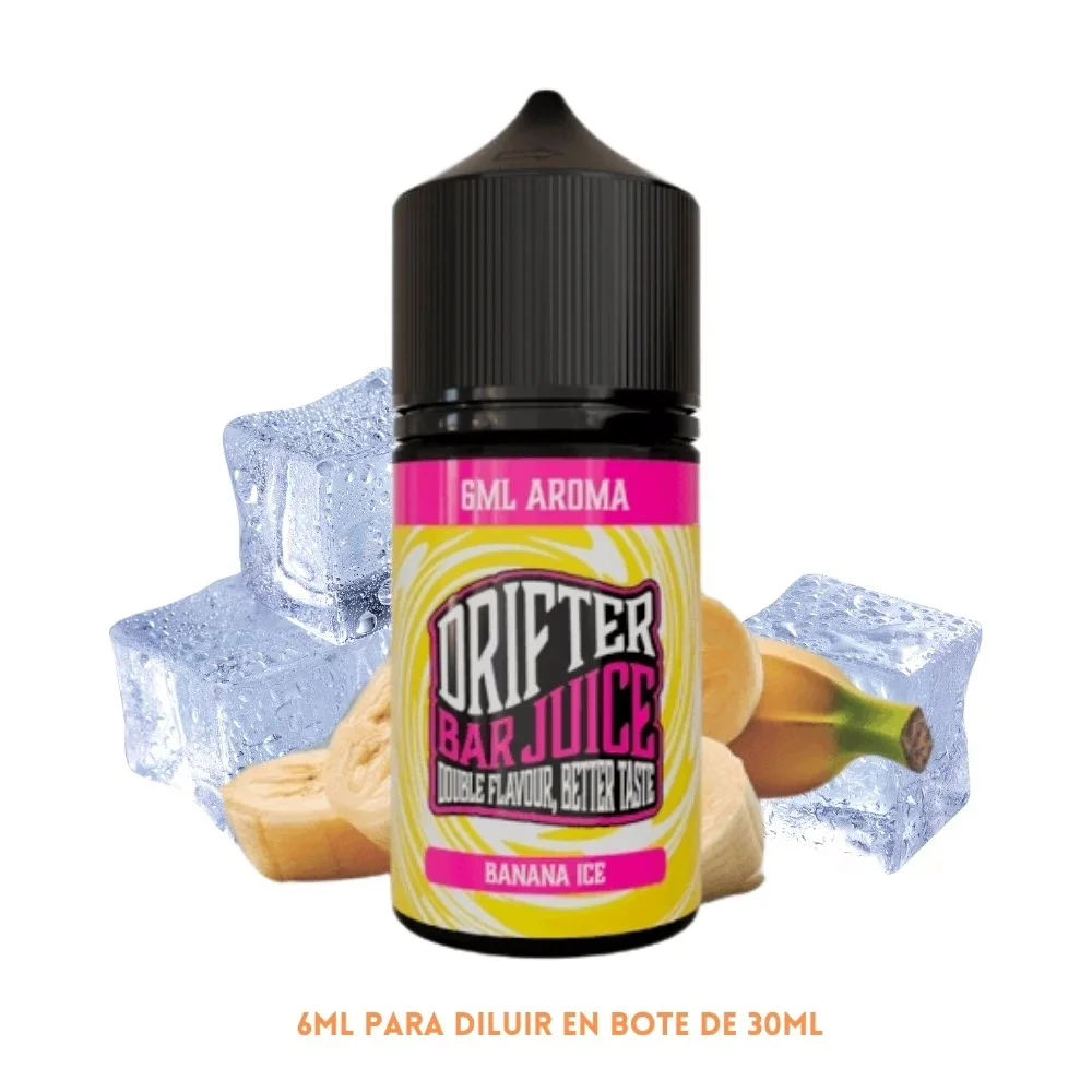 Aroma Drifter Bar Banana Ice Longfill 6/30ml - Imagen 1