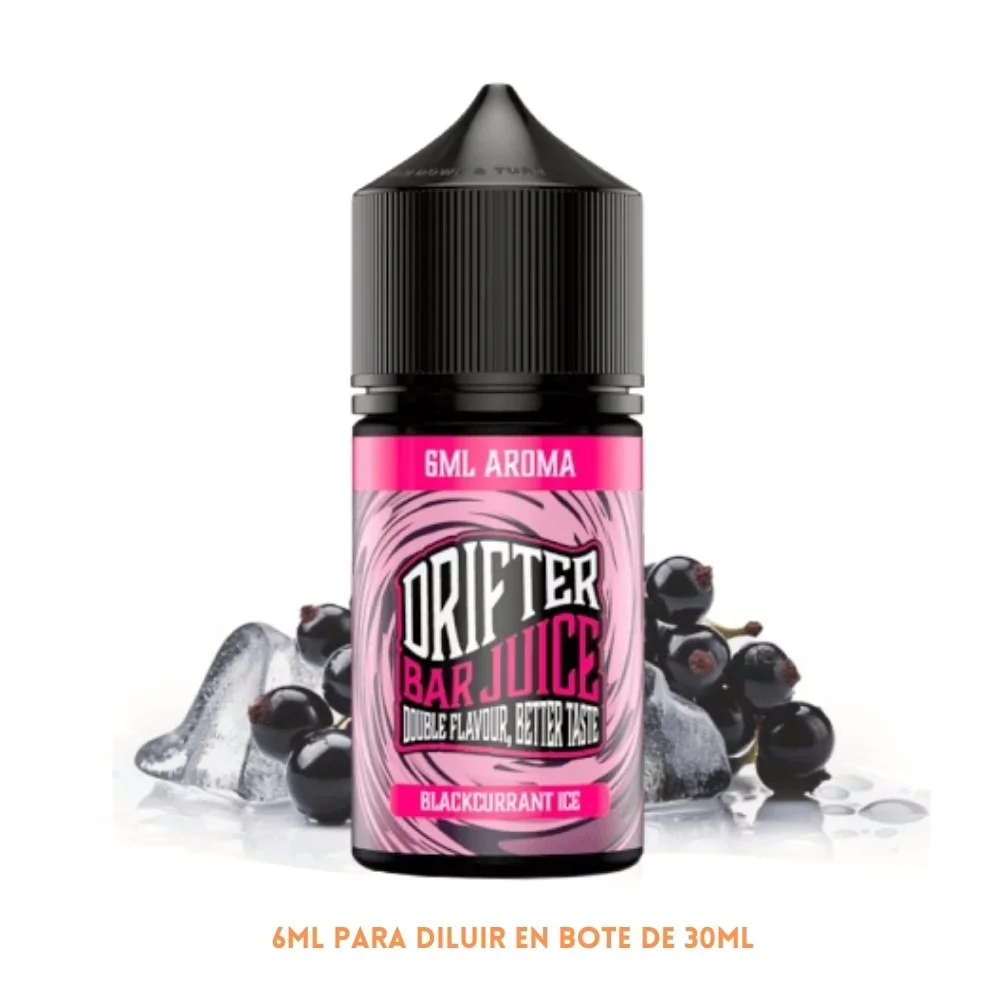 Aroma Drifter Bar Blackcurrant Ice Longfill 6/30ml - Imagen 1
